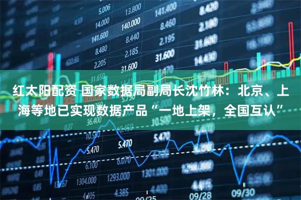 红太阳配资 国家数据局副局长沈竹林：北京、上海等地已实现数据产品“一地上架，全国互认”